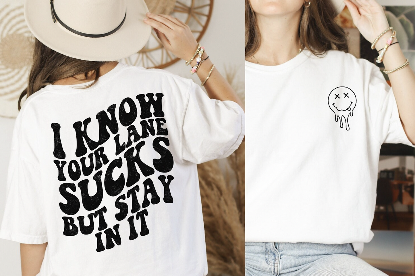 I know Your Lane Sucks Graphic Tee
